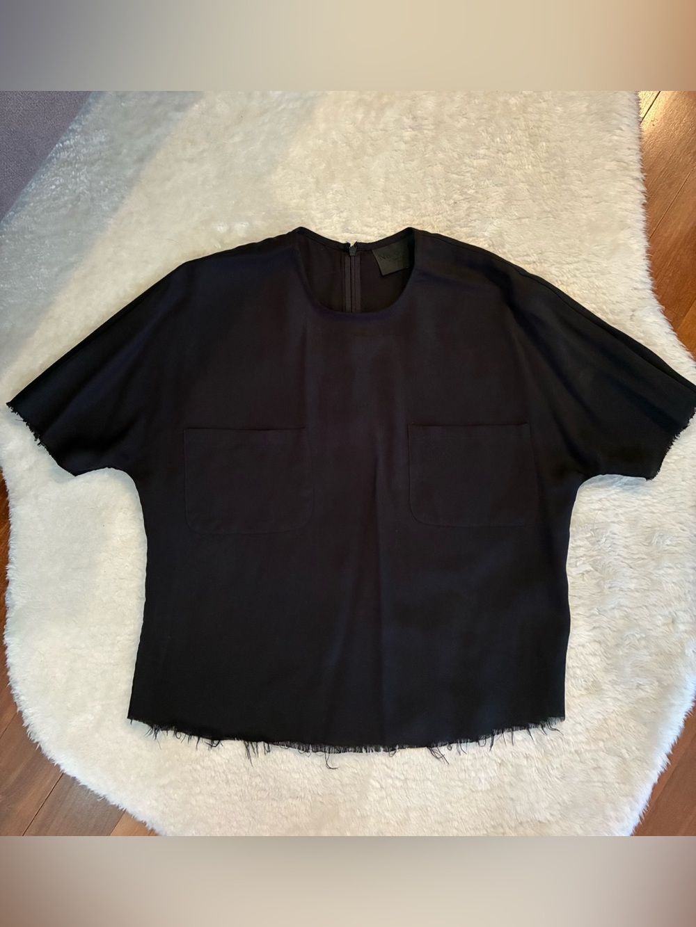 No. 6 STORE 100% Silk Distressed Finish Top Size 1